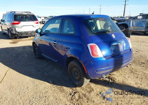 2013 Fiat 500 Pop из США, поврежденный, VIN 3C3CFFAR0DT751625